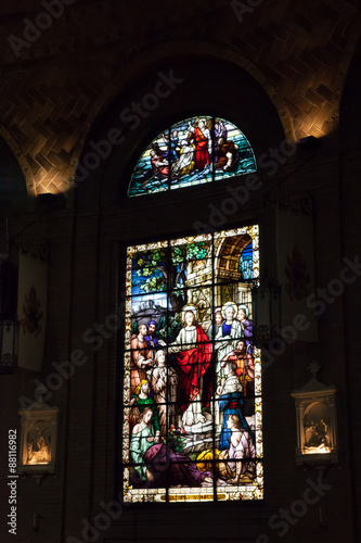 Church building interior