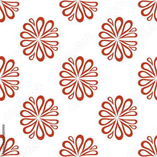 Obraz na płótnie seamless pattern with chocolate drop w salonie