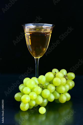  wine and grapes