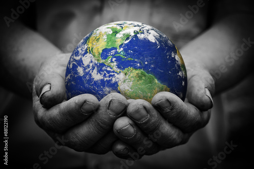 Earth in hand