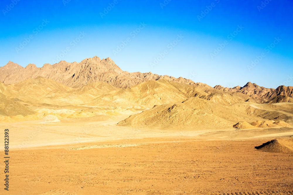 Fotobehang met Oostelijke woestijn van Egypte #88122393