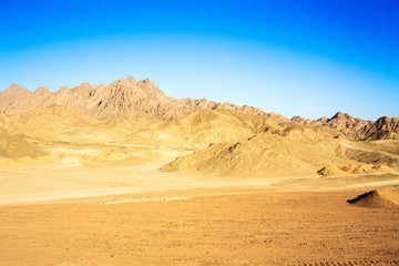 Crédence de cuisine Afrique Désert oriental égyptien aux teintes ocre  © Marek Poplawski