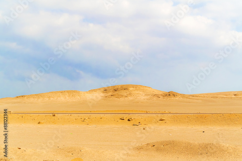 Eastern desert landscape in Egypt