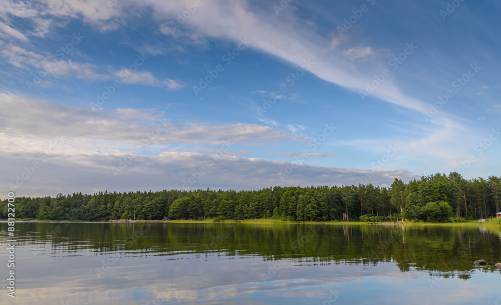 Beautiful nature in the Finnish Aland Islands