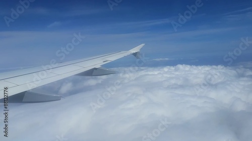 Flug in den Urlaub