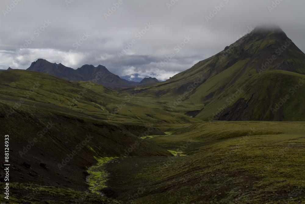 Im Hochland von Island