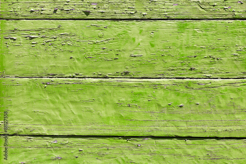 Wallpaper Mural Old painted wood wall - texture or background Torontodigital.ca