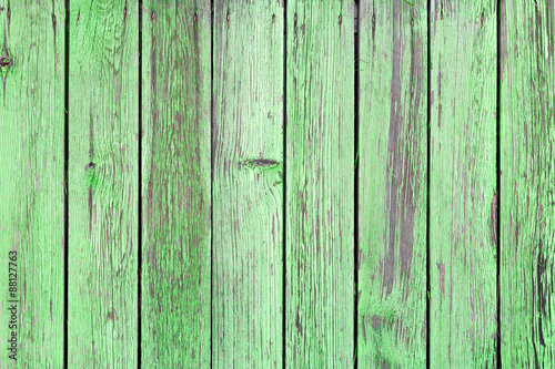 Old painted wood wall - texture or background