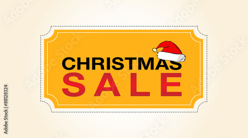 Christmas sale, badge, label 