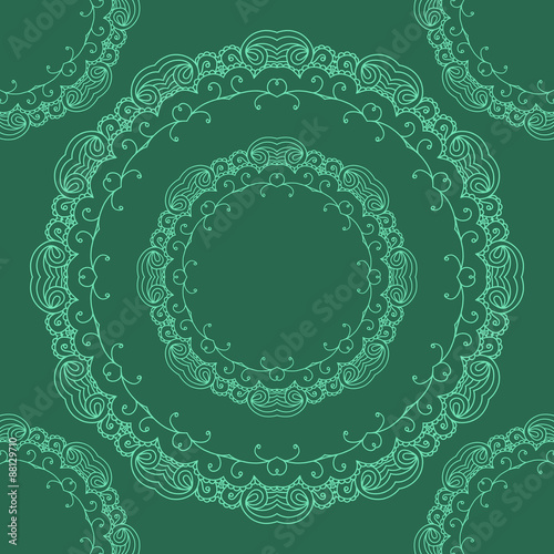 Abstract seamless lace pattern