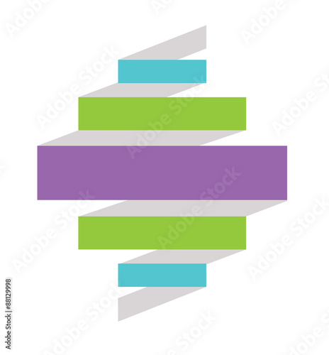 colorful ribbon , design