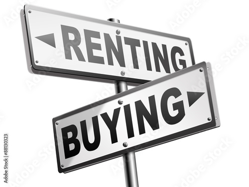 Εκτύπωση καμβά buying or renting house or property