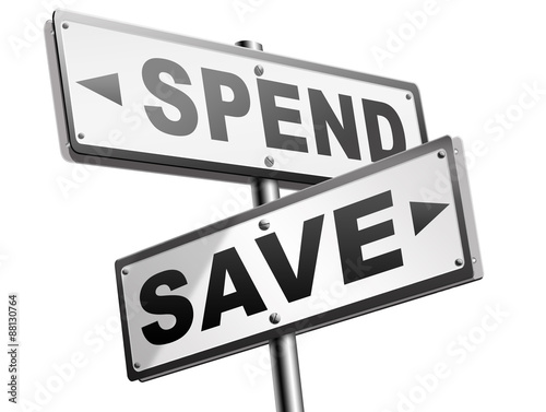 save or spend money