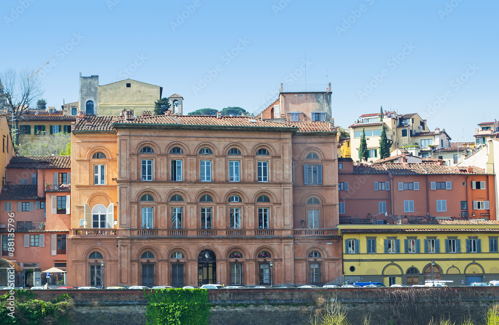 old buildings by Arno