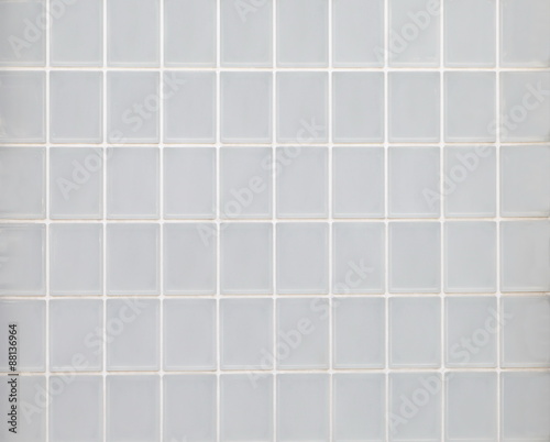 White glass block wall seamless backgroun and texture