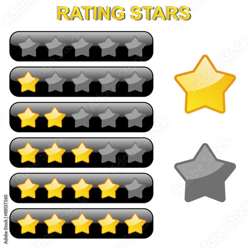Rating Stars from 0 to 5