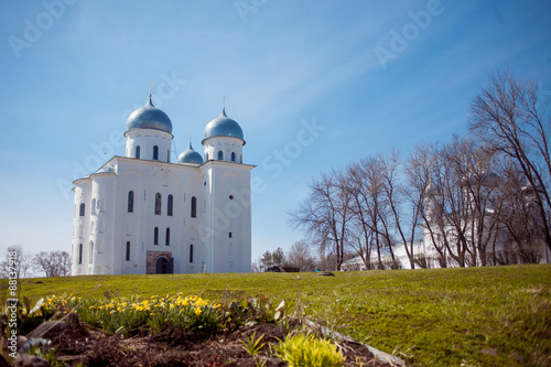 Cathedral at monastery, Novgorod the Great, Russia