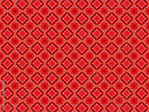 Ethnic pattern. Abstract kaleidoscope fabric design.