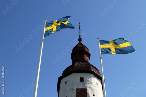 Old castle in sweden