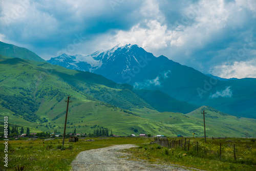 Mountains.The Caucasus. .Russia. photo