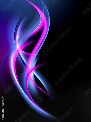 Abstract Waves Light Background