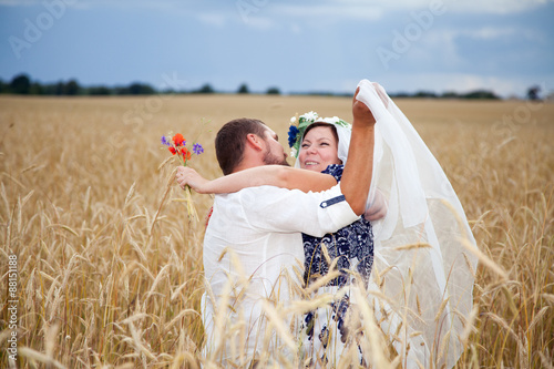meeting in the field