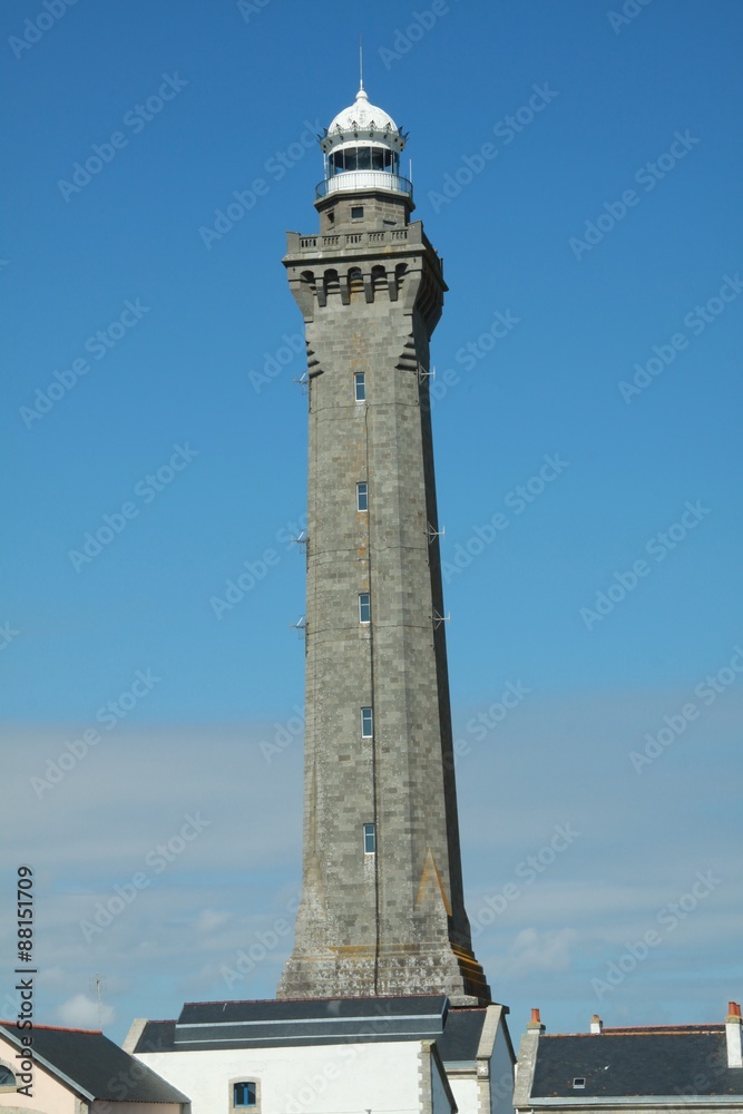 alter Leuchtturm in Penmarch, Bretagne