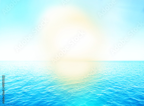 Fototapeta Naklejka Na Ścianę i Meble -  Summer Water Ocean