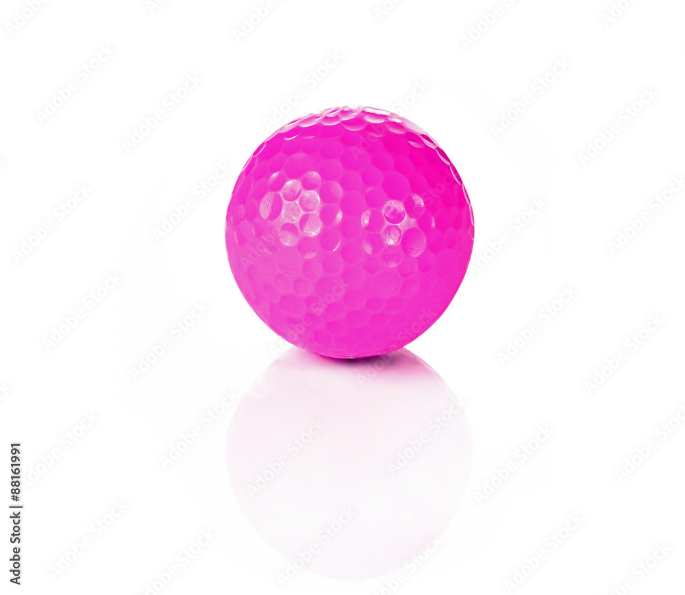 Golf ball isolated on a white background. Golf ball isolated on a white background.