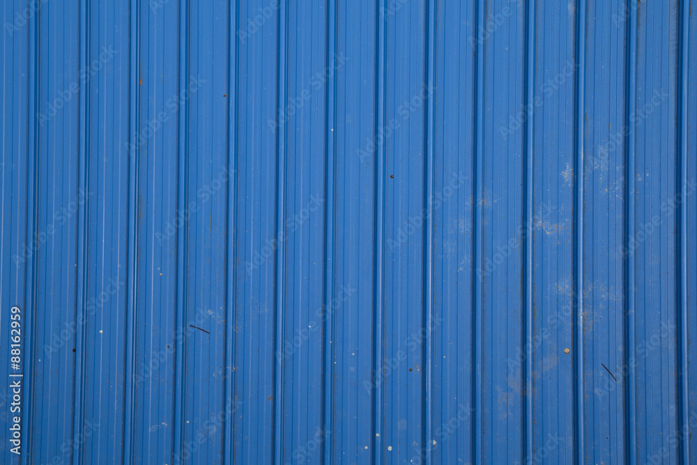 Blue roof tiles arrange