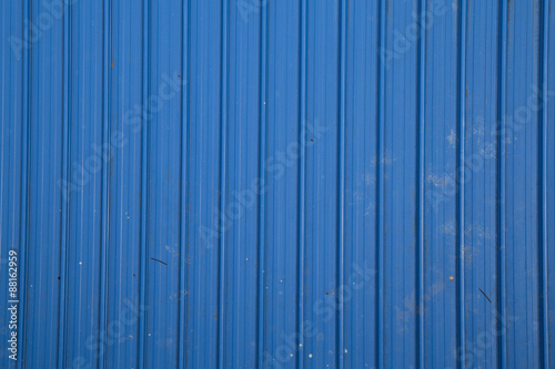 Obraz na płótnie Blue roof tiles arrange w salonie