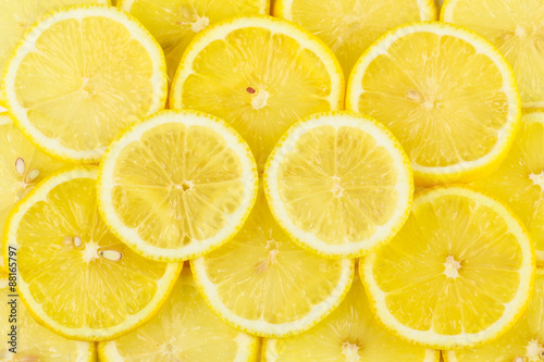 lemon pieces pile together