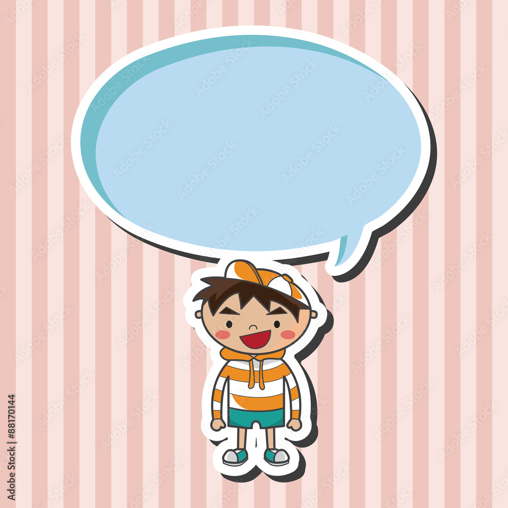 family boy character theme elements family boy character theme elements