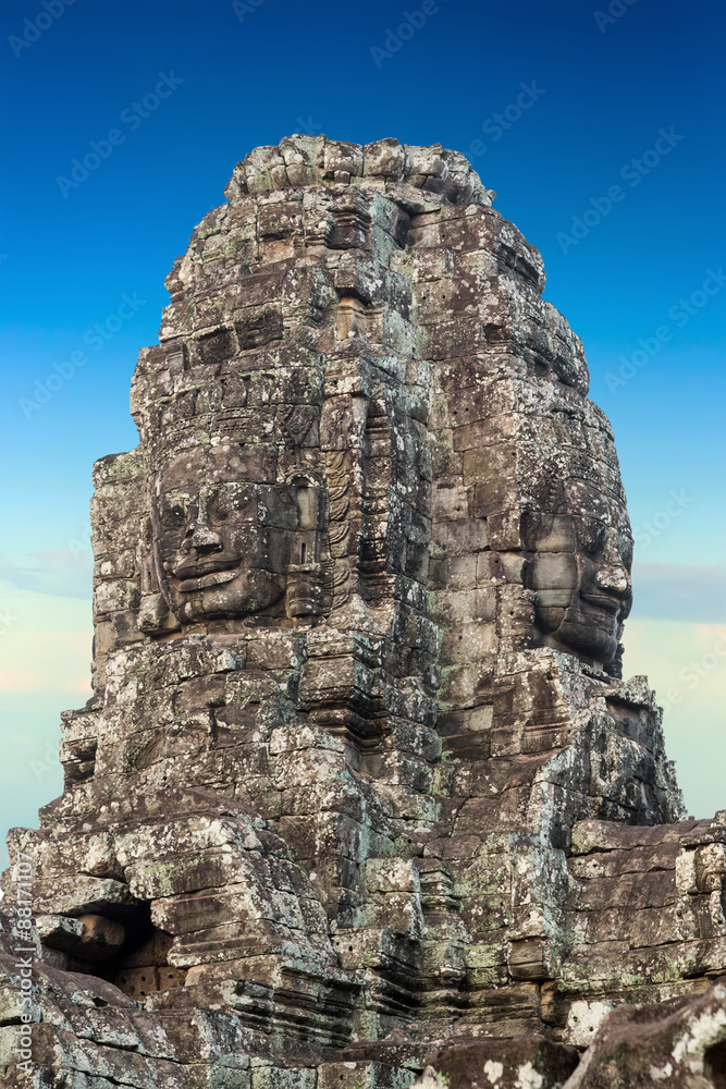 monument Bayon temple, Angkor, Cambodia