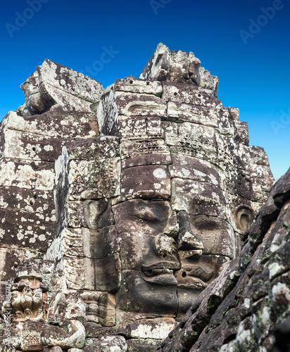 Bayon temple  Angkor  Cambodia