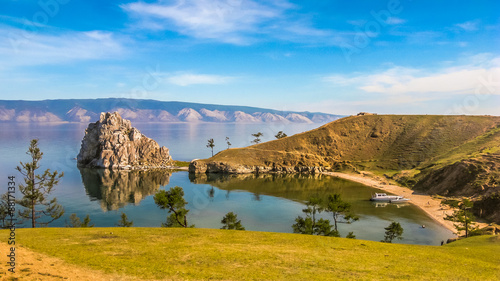 Olkhon island of lake Baikal, Russia photo