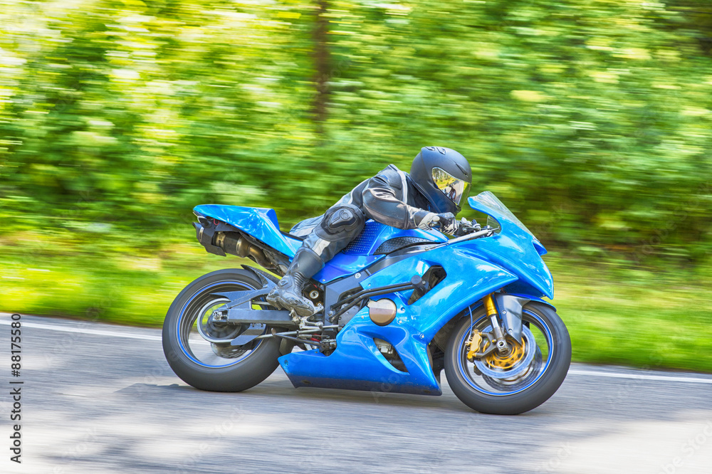 Obraz premium Motorbike racing