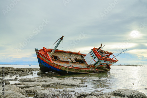 sunken wrecks