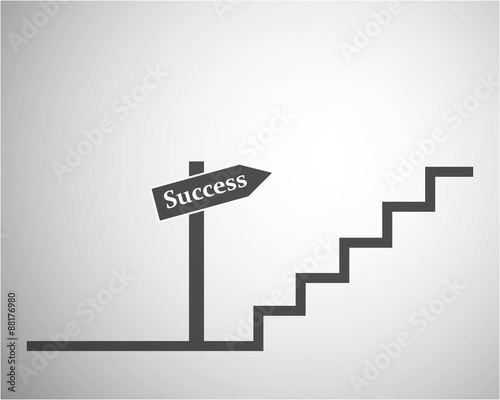 Stairs to success