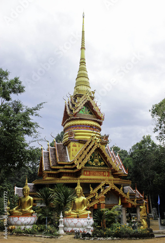 Wat Phupalansung July 6 2015:"Places of worship and temple art of Thailand" Ubonratchathani,Thailand