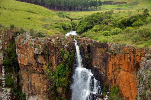 Upper part of Berlin waterfall. Mpumalanga  Drakensberg  South Africa