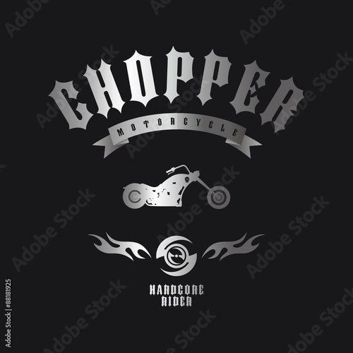 chopper motorcycle
