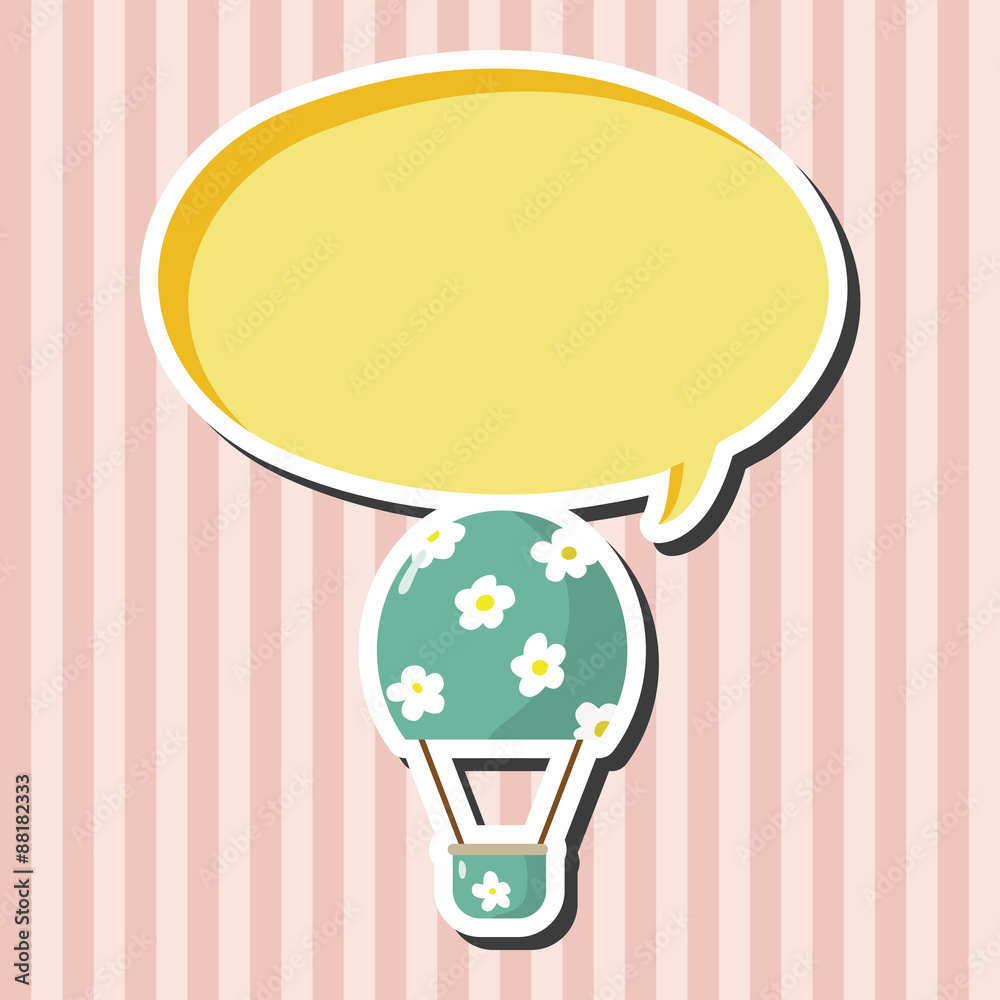style hot air ballon theme elements vector,eps style hot air ballon theme elements vector,eps