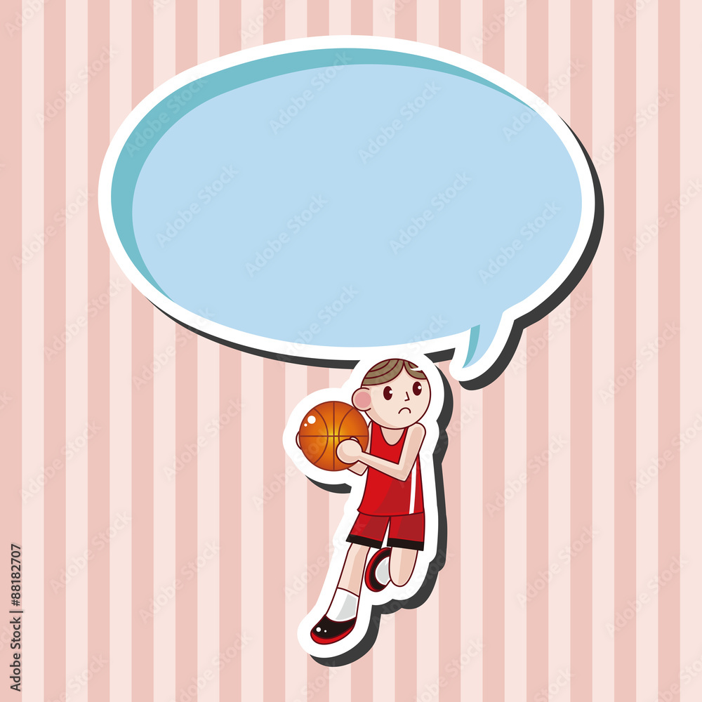 basketball player cartoon elements vector,eps basketball player cartoon elements vector,eps