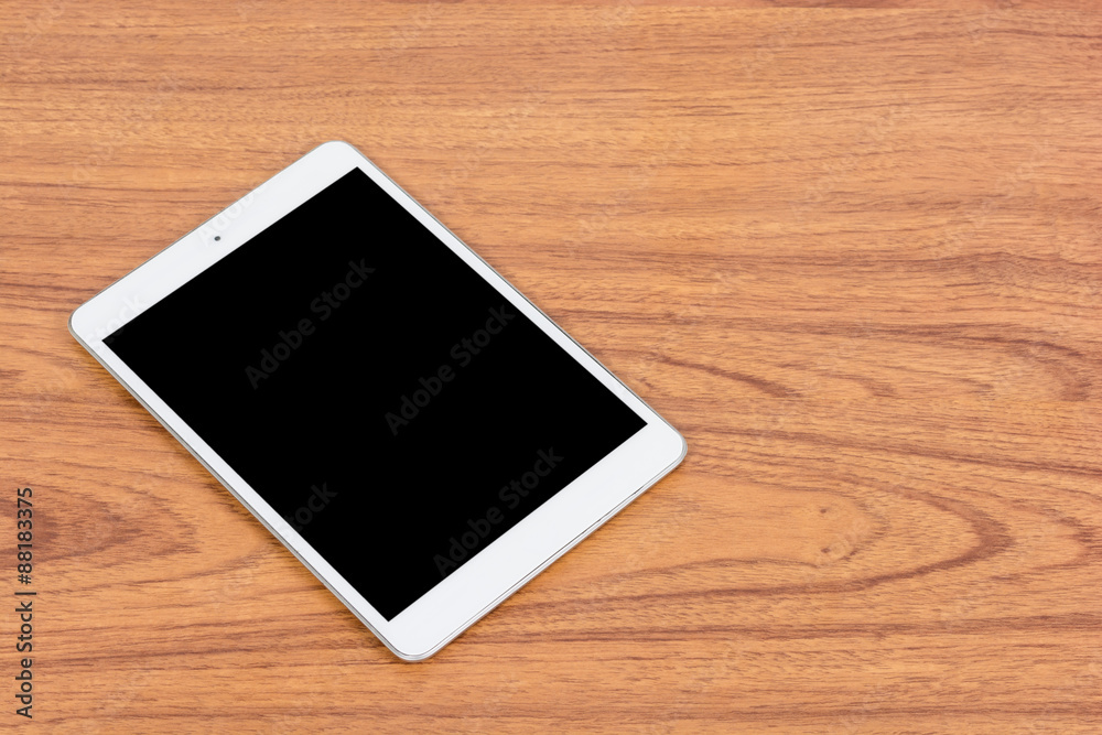 White digital tablet White digital tablet