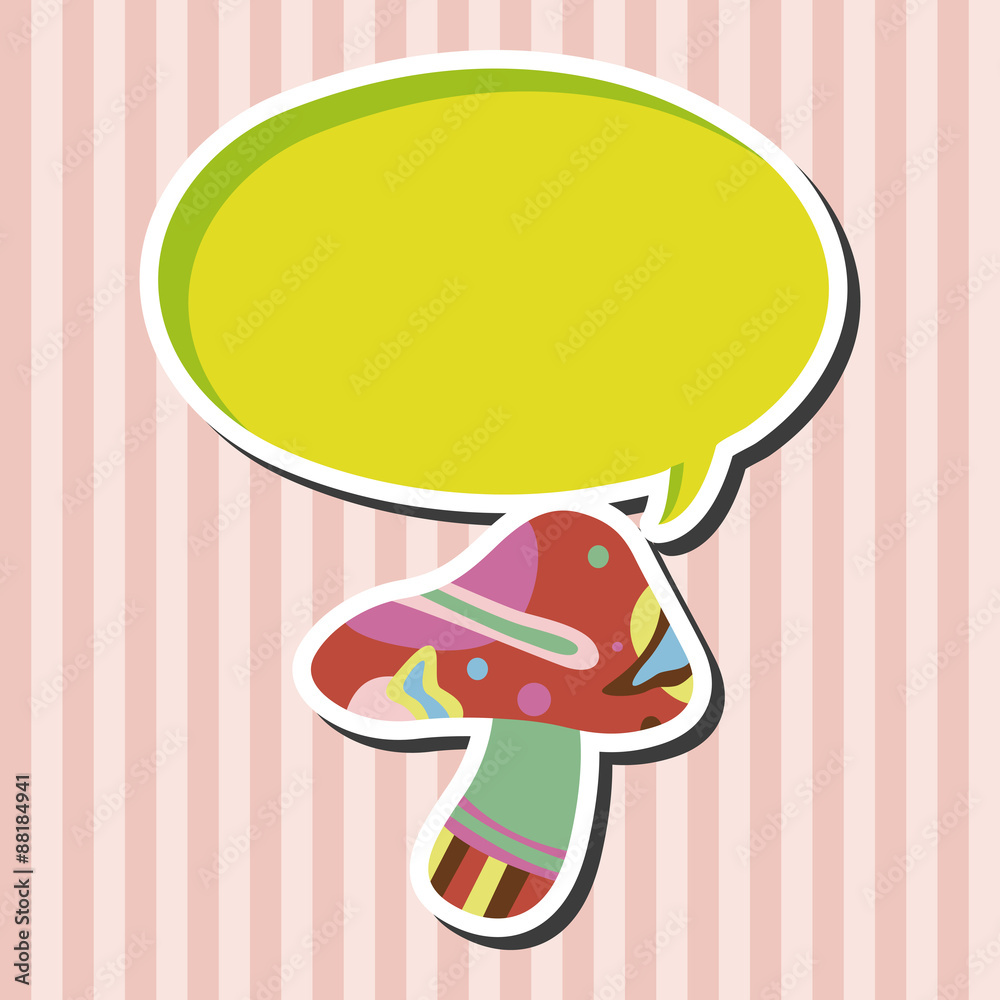 mushroom cartoon theme elements vector,eps mushroom cartoon theme elements vector,eps