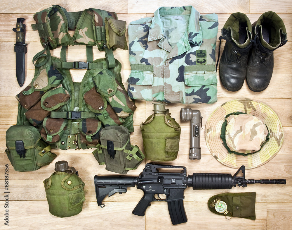 vietnam war soldier equipment