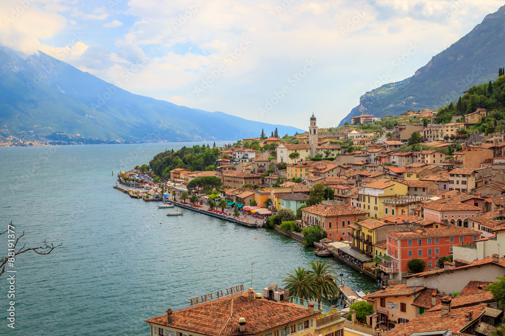 The village at Lake Garda