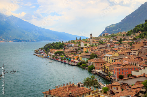 The village at Lake Garda