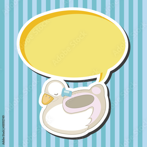 baby potty theme elements